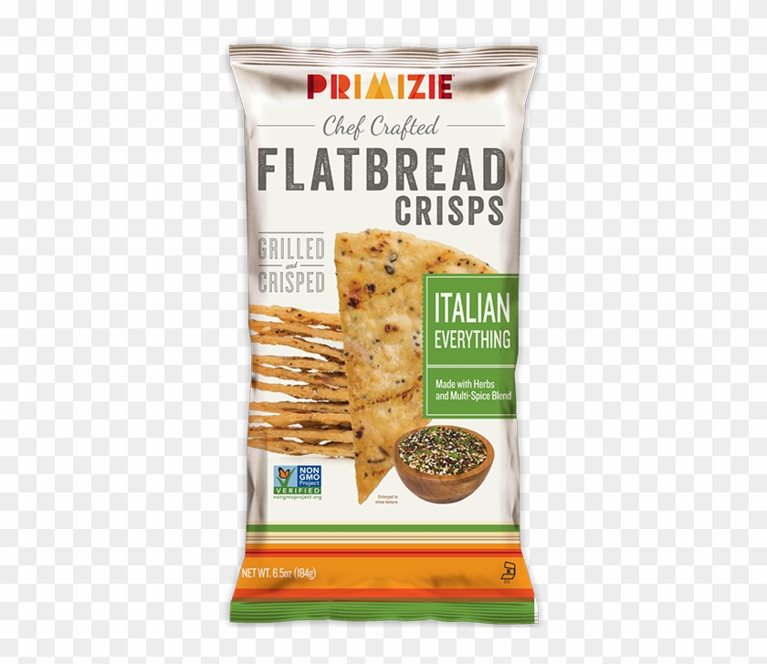 Primizie Italian Everything Product - Primizie Flatbread Crisps Clipart
