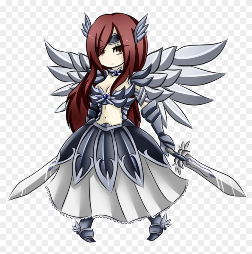 Fairy Tail Chibi Png - Erza Chibi Fairy Tail Clipart
