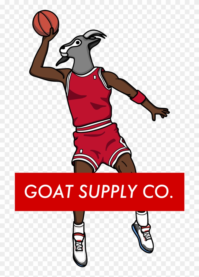 Goat Supply Co Home Of The Goat Head T-shirts Sweatshirts - Shoot Basketball Clipart