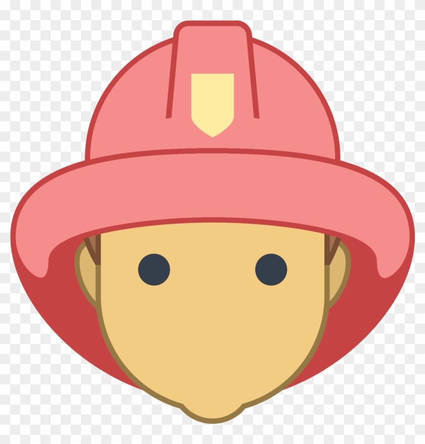 Firefighter Png Icon This Is An Image Ⓒ - Firefighter Badge Cartoon Clipart #3053828