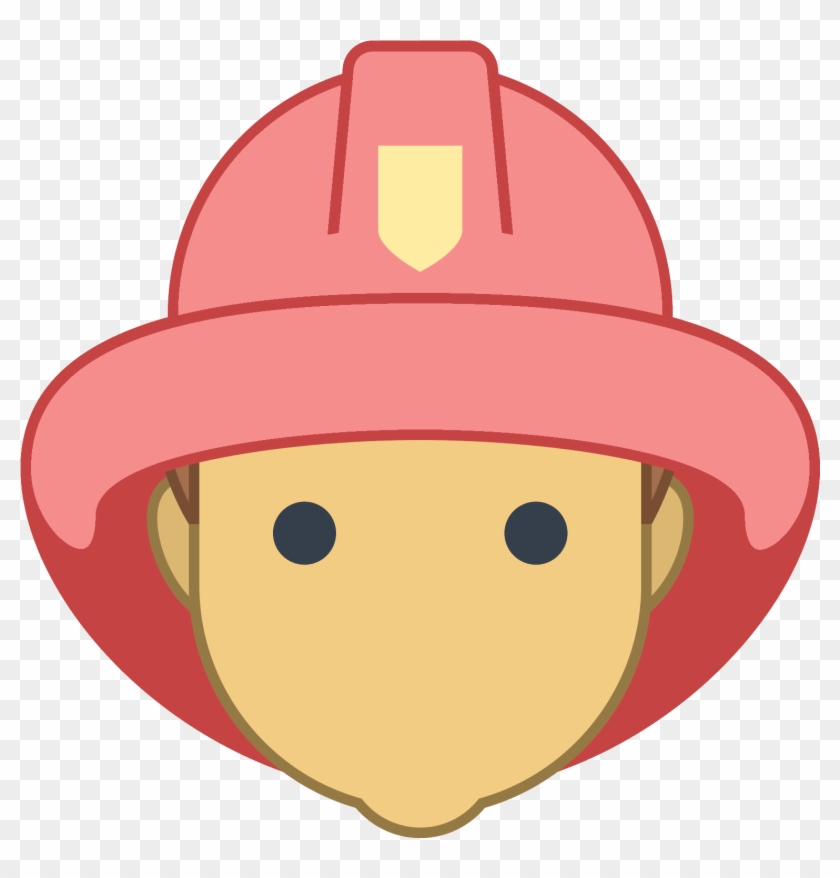Firefighter Png Icon This Is An Image Ⓒ - Firefighter Badge Cartoon Clipart