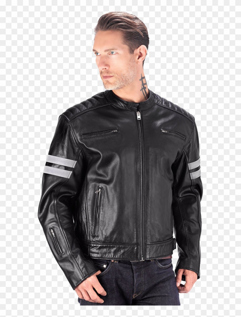 Motorcycle Leather Jacket Transparent Background Png Clipart #3054047