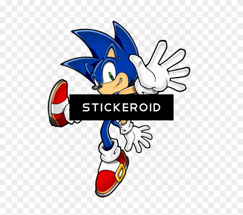 Sonic The Hedgehog Logo Font - Sonic The Hedgehog 2d Artwork Sa2 Clipart