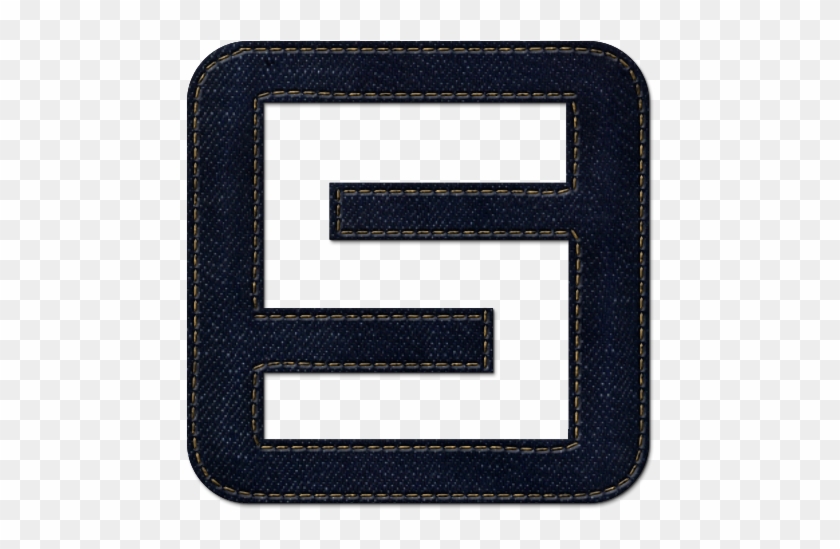Denim Jean Social Spurl Logo Square Icon, Thumb - Icon Clipart