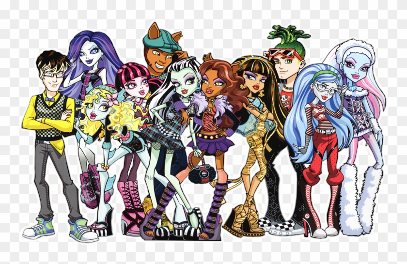 The Story - Monster High Characters Png Clipart