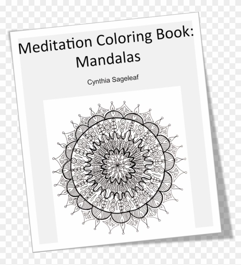 Coloring Meditation With Free Coloring Pages - Circle Clipart