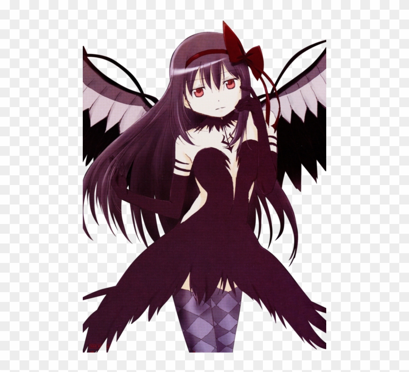 "come Now Madoka, Don't Struggle - Magica Madoka Homura Demon Clipart