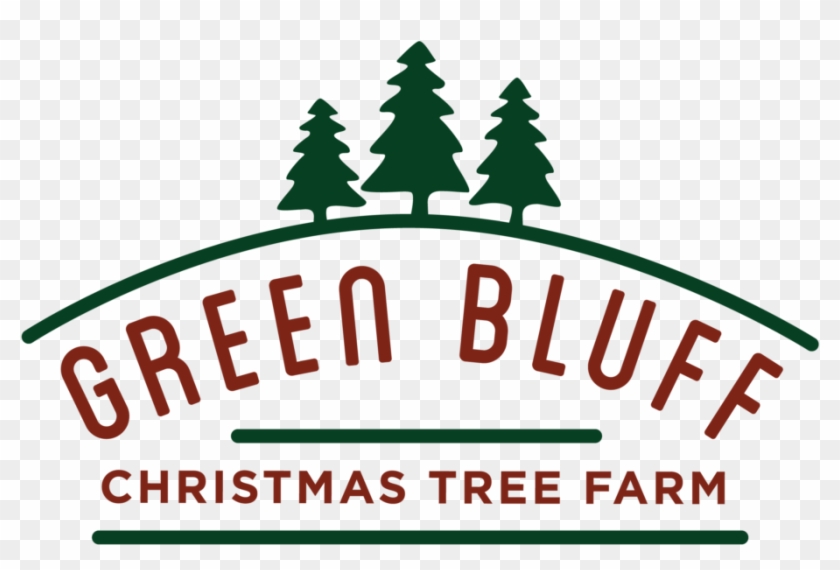 #1 Green Bluff Christmas Tree Farm - Christmas Tree Farm Logo Clipart