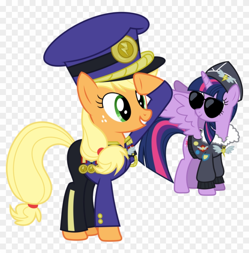 Cornol Clipart Lieutenant - Apple Jack Princess Twilight Sparkle Part 1 - Png Download