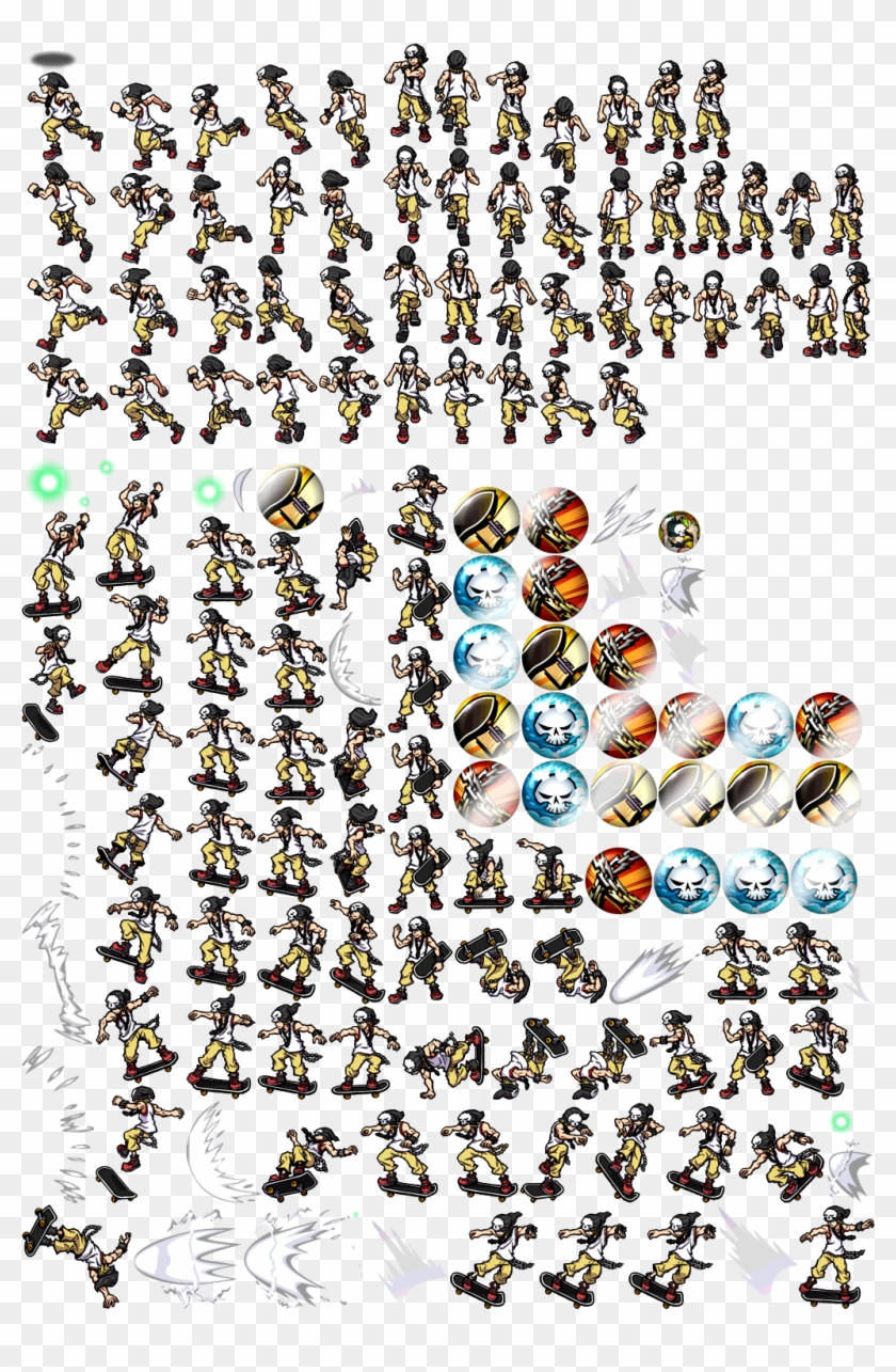 Sprite Sheet The World Ends With You Clipart