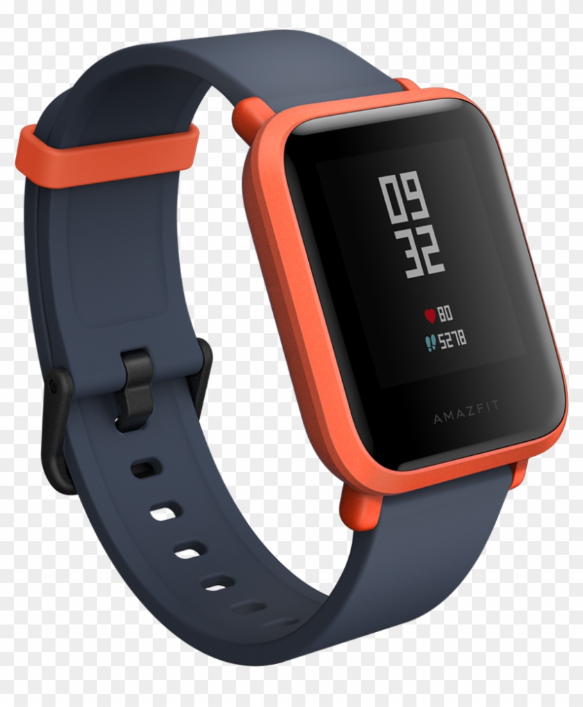 Amazfit-bip - Red Mi Smart Watch Clipart