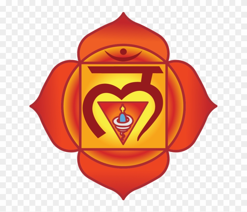 The Reiki Guide Root Chakra Yantra - Muladhara Chakra Symbol Clipart