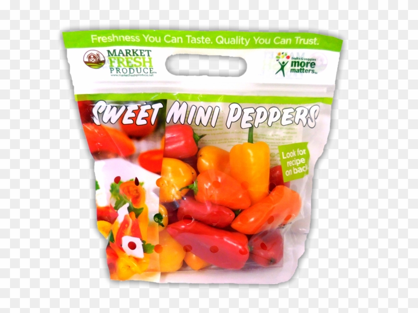Mini Sweet Bell Peppers Png - Mini Sweet Peppers Bag Clipart