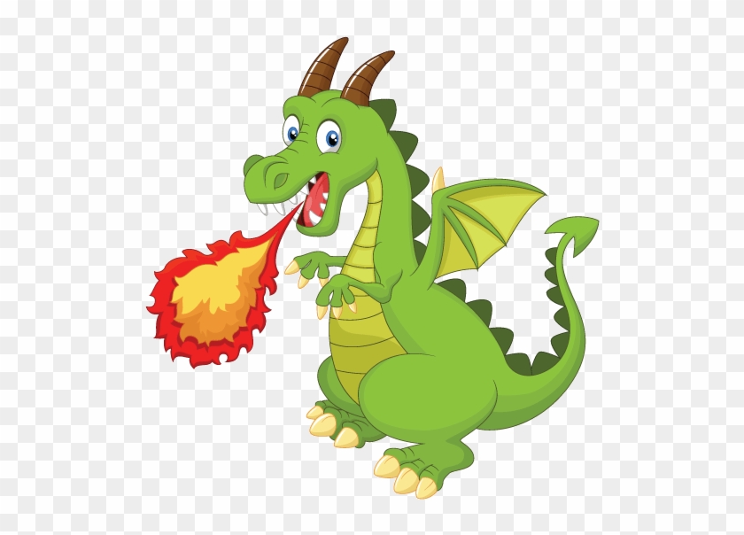 Fire Breathing Dragon Png - Imagenes De Dragones Animados Clipart #3057624