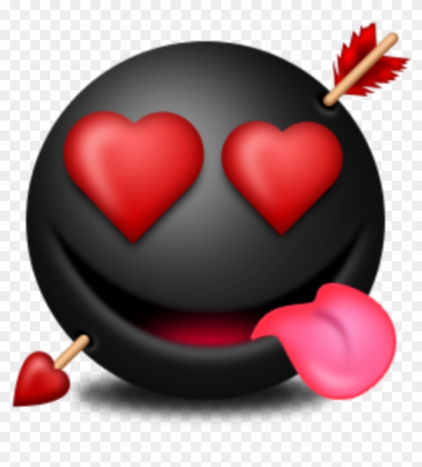 #mq #black #love #heart #hearts #emojis #emoji - Emoji Clipart #3058021