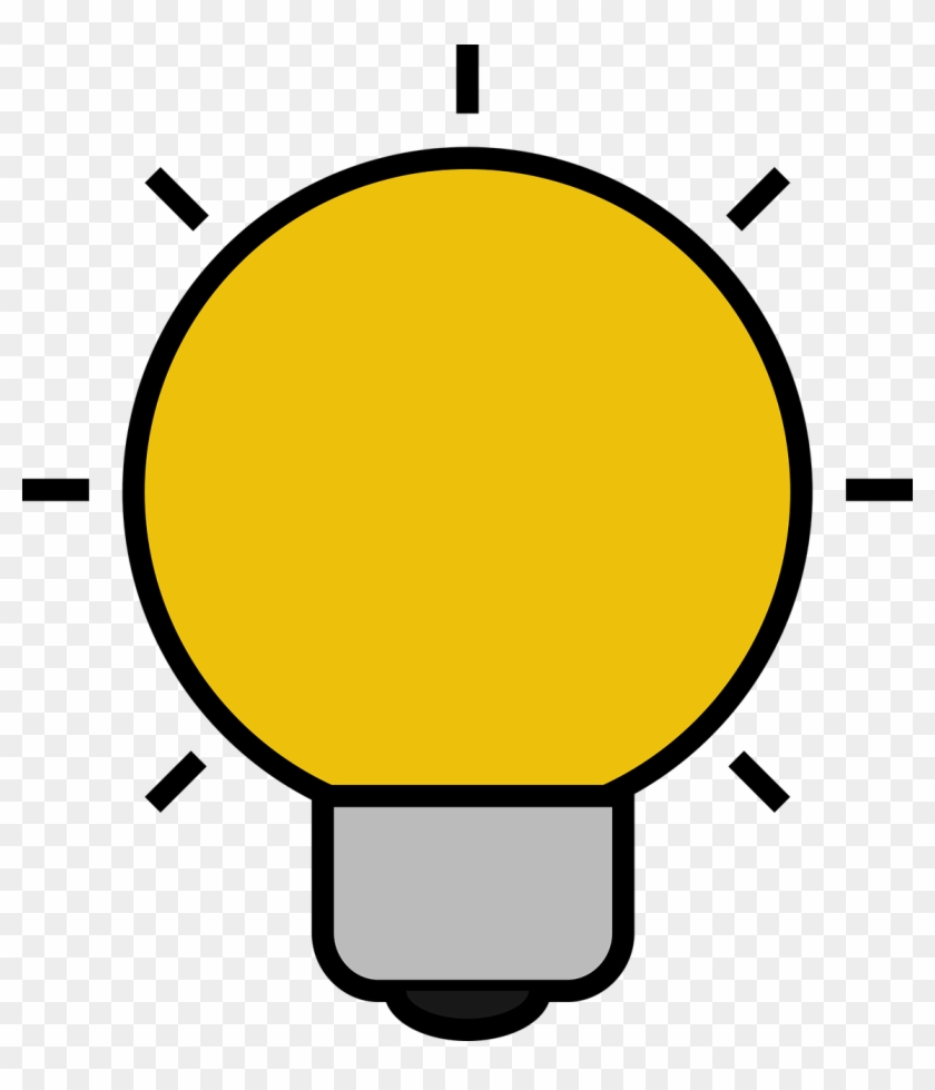 Icon Bulb Light Idea Png Image - ไอคอน หลอด ไฟ Clipart