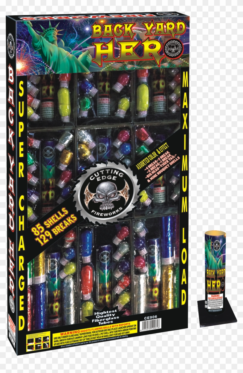 Back Yard Hero - Backyard Hero Fireworks Clipart