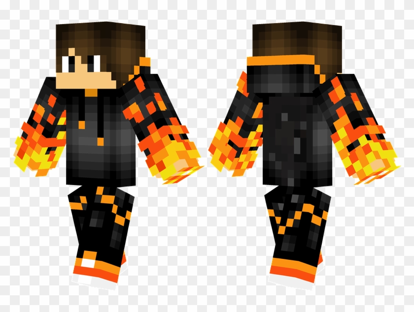 Fire Hoodie - Fire Hoodie Minecraft Clipart