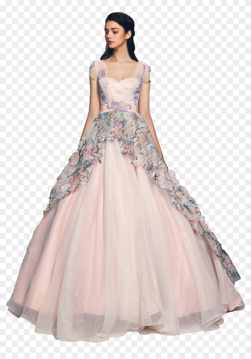 Spring Bridal Png Image - Gown Clipart