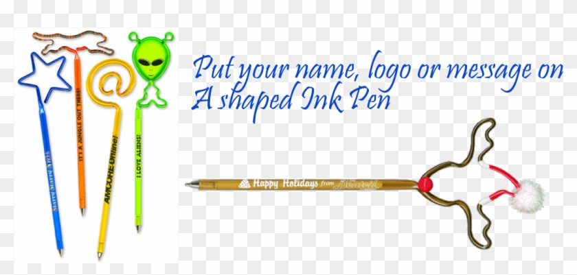 Special Shaped Ink Pens - Calligraphy Clipart