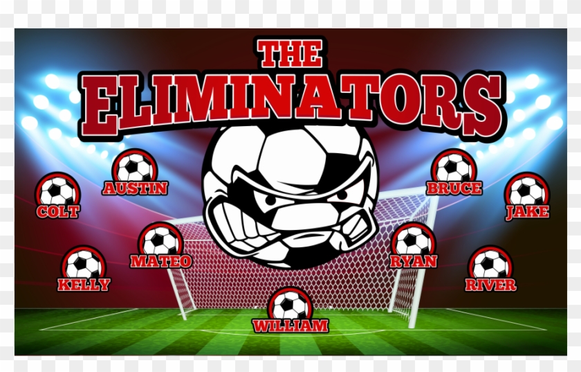 3'x5′ Vinyl Banner The Eliminators - Cartoon Clipart #3059398