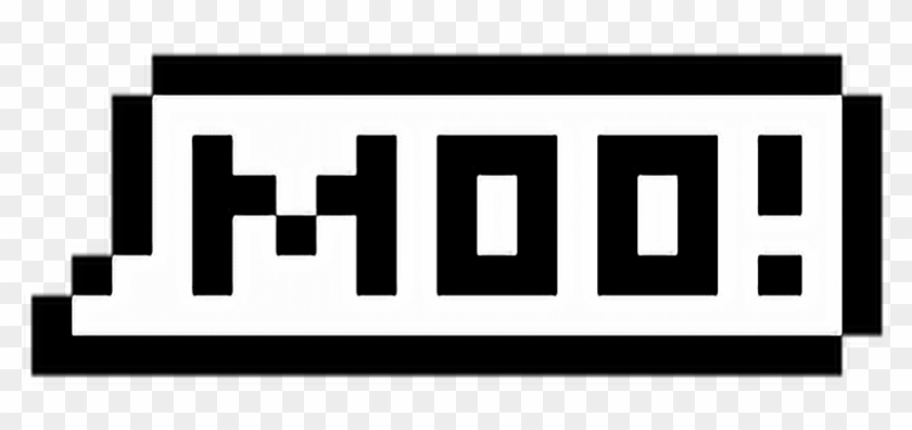 #moo #cow #speech #bubble #picel #text #say #overlay Clipart