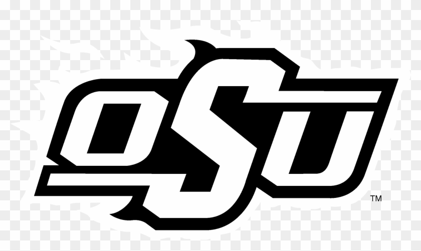 Osu Logo Black And White - Oklahoma State University Clipart #3059915