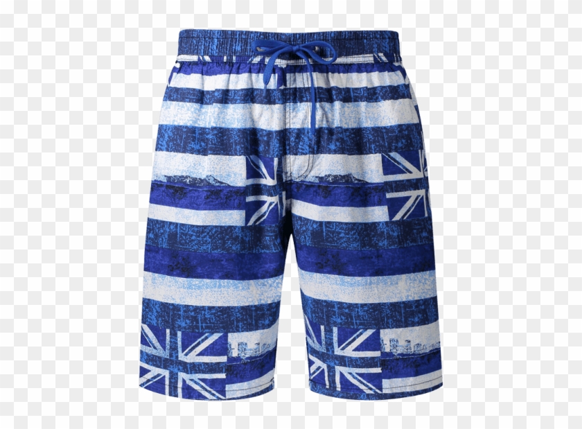 2019 Online Union Jack Imprimir Stripe Board Shorts - Board Short Clipart #3060103