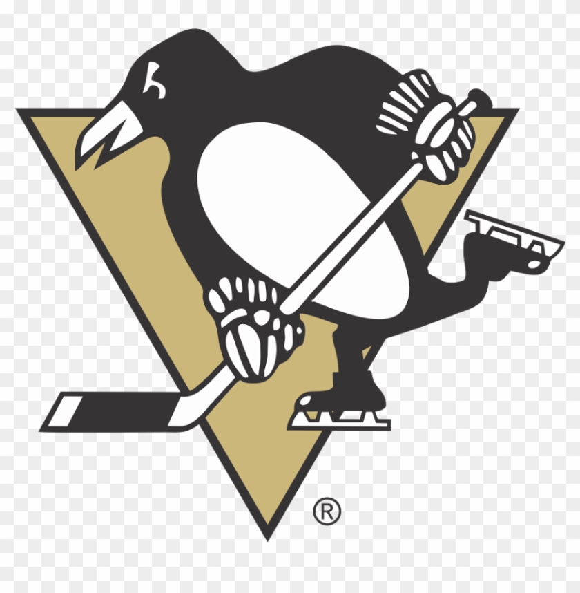 Pittsburgh Penguins Vector Logo - Pittsburgh Penguins Logo Small Clipart #3060142