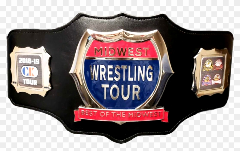 Order A Custom Bout Poster For Your Wrestler - Midwest Wrestling Tour Belt Clipart