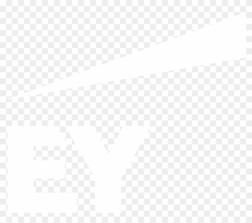 Ernst & Young Ey Logo Black And White - Johns Hopkins Logo White Clipart