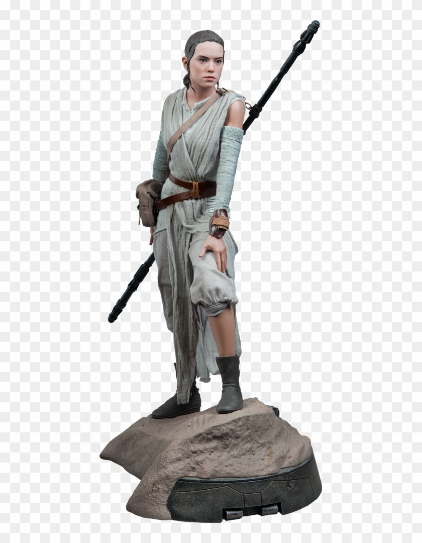 Star Wars The Force Awakens Rey Premium Format Figure - Rey Star Wars Costume Details Clipart #3061487