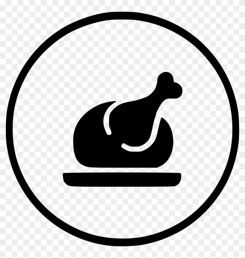 Restaurant Clipart Non Veg - Non Vegetarian Food Icon - Png Download #3061523