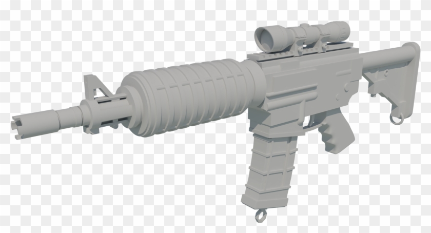 Critiquem4 - Assault Rifle Clipart