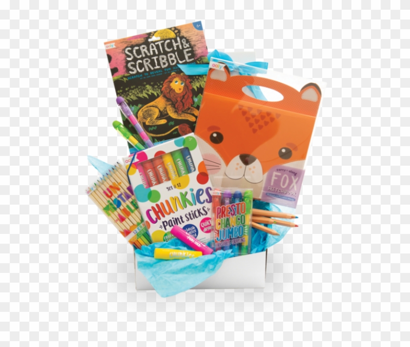 Creative Kids Love To Get Plenty Of Art Supplies During - Kids Gift Pack Clipart