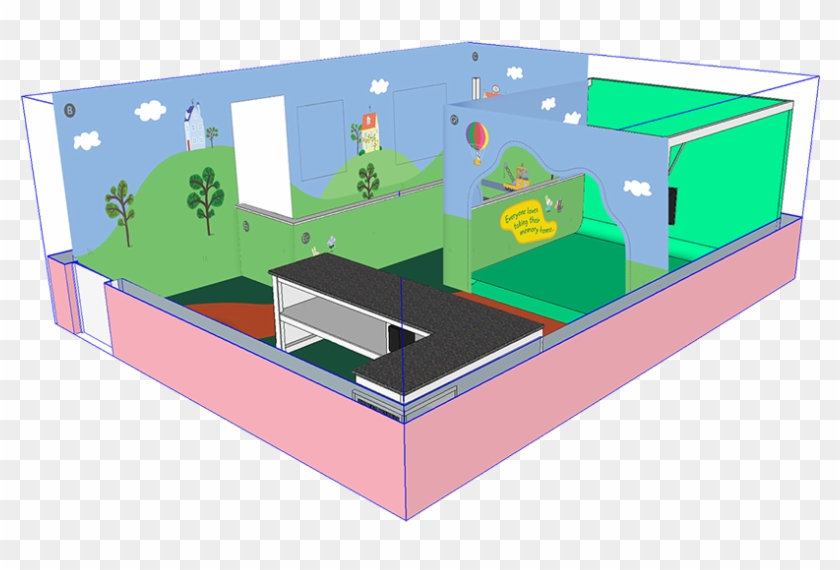 Concepts For Guest Experience At Peppa Pig, Paulton's - House Clipart