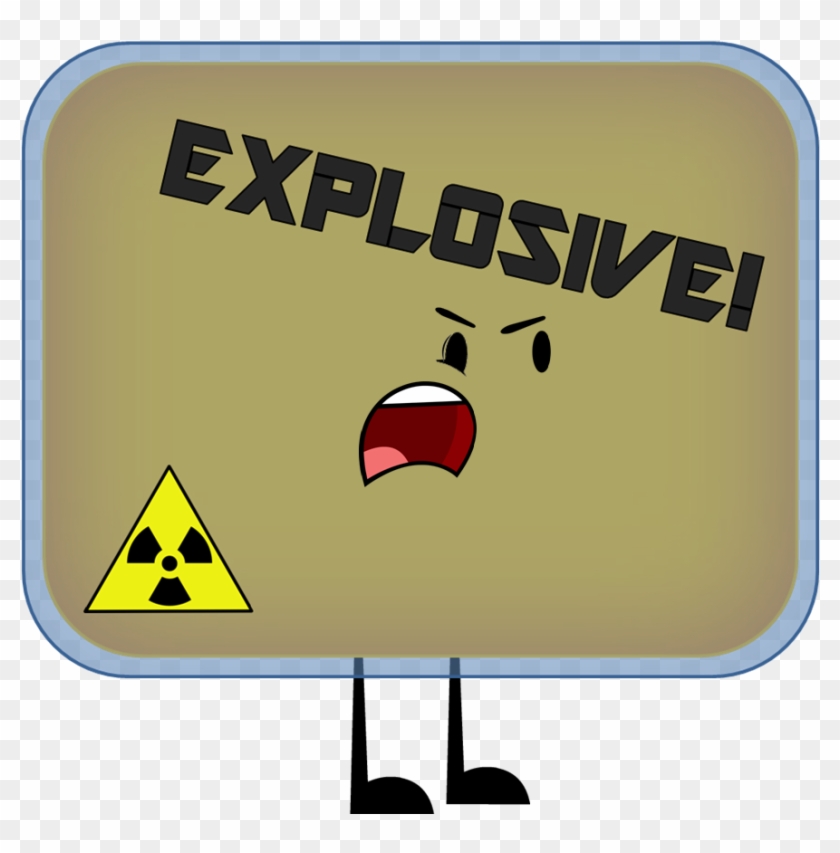 Plastic Explosive Pose - Sign Clipart #3061827
