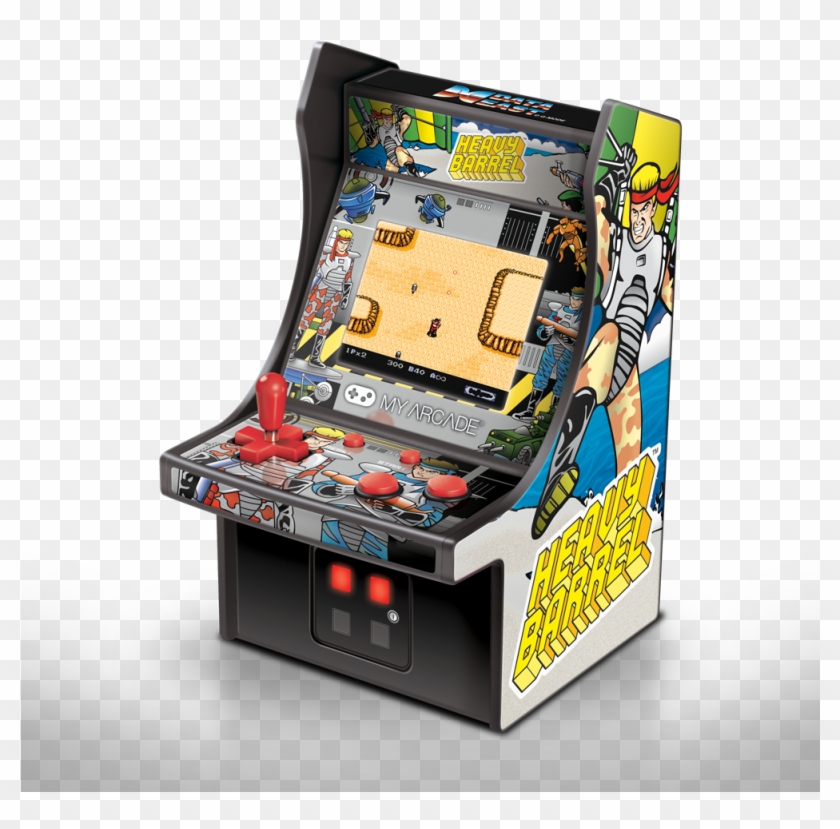 Heavy Barrel™ Micro Player™ - Arcade Micro Player Clipart #3062027