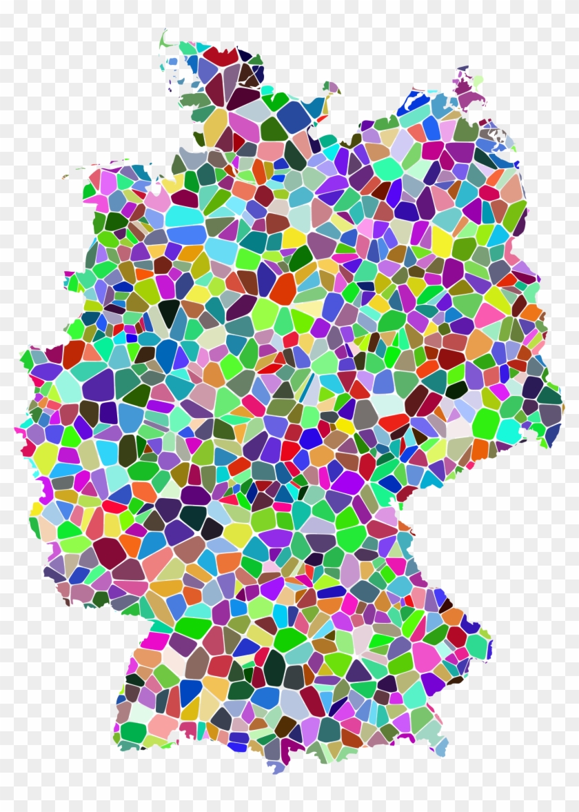 This Free Icons Png Design Of Prismatic Tiled Germany Clipart