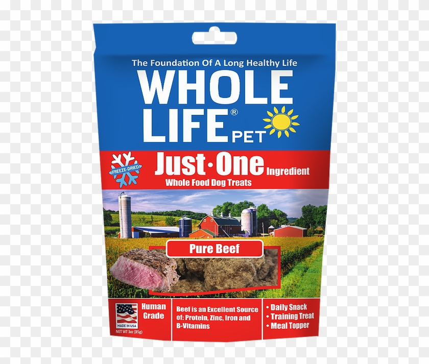 Whole Life Just One Grain Free Pure Beef Freeze Dried - Whole Life Pet Just One Clipart