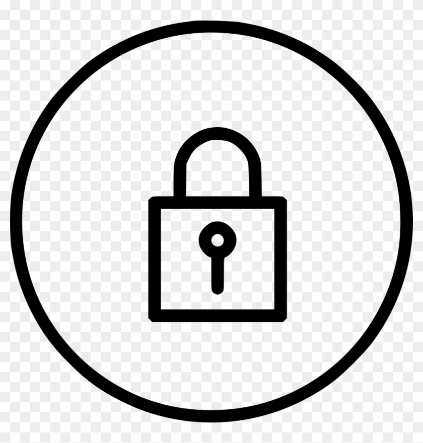 Lock Privacy Security Secure Svg Png Icon Ⓒ - Icono Seguridad De Documentos Clipart #3063159