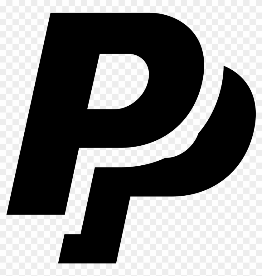 New Paypal Logo Vector 12000 Logos - Black Paypal Icon Png Clipart