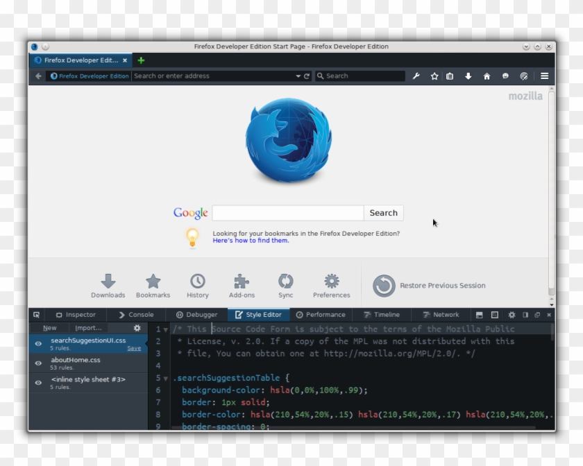 Firefox - Firefox Developer Edition Clipart