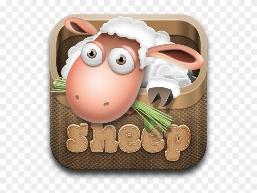 Sheep Game Icon - Design Clipart