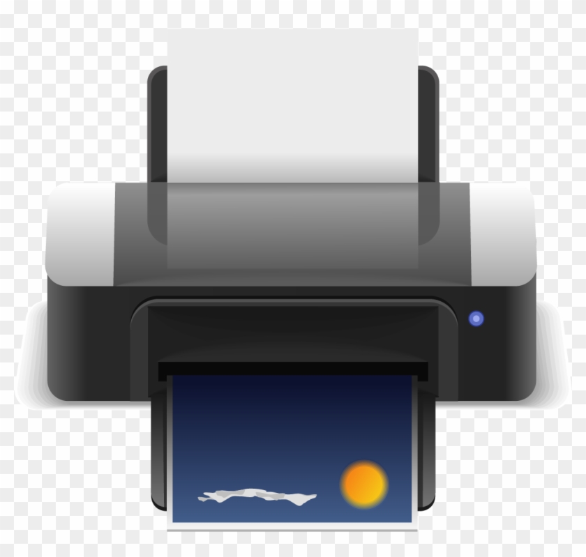 Clip Transparent Multi Function Printing Icon Cartoon - Laser Printing - Png Download #3063601