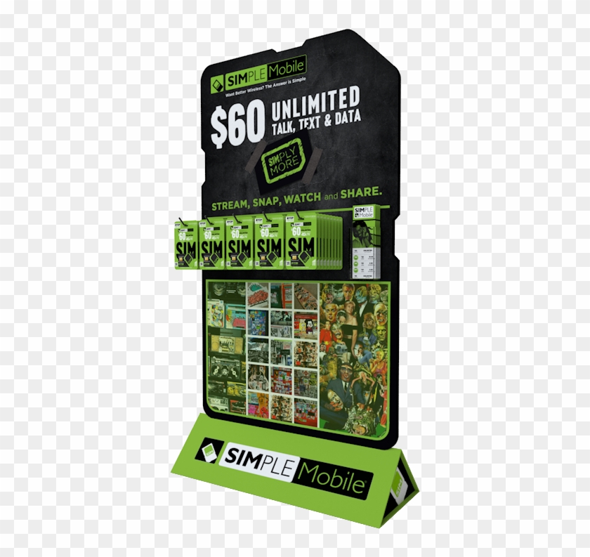 Simple Mobile Retail Kiosk - Streetball Clipart