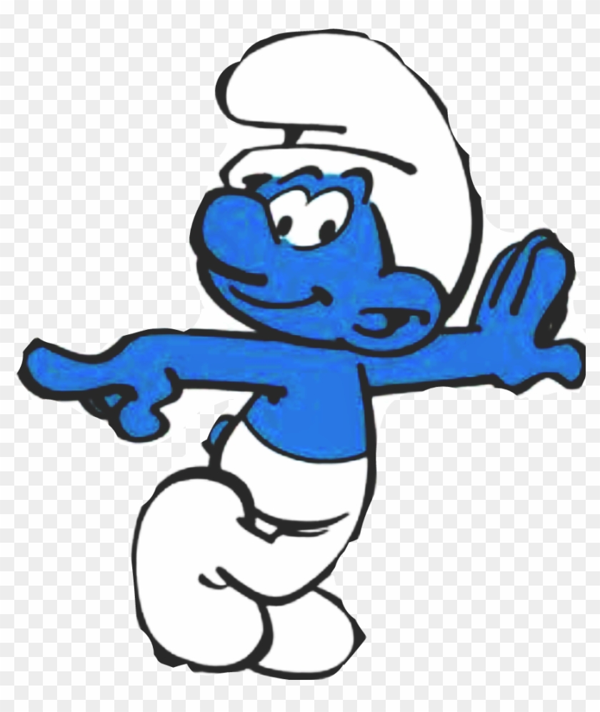 #smurf - Smurfs Clumsy Smurf Clipart