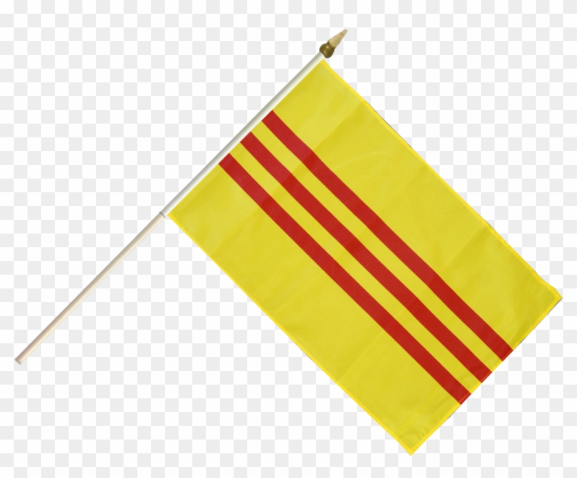 Buy Vietnam Old Stick Flags At A Fantastic Price - Flag Clipart #3063972