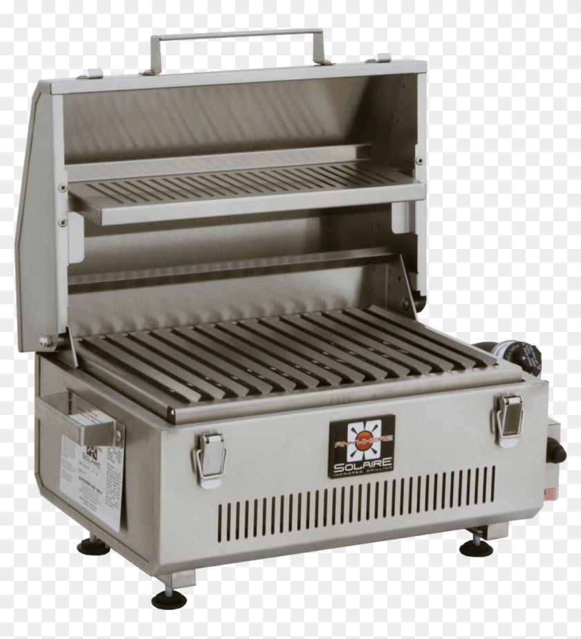 Solaire Anywhere Portable Infrared Grill With Warming - Barbecue Grill Clipart