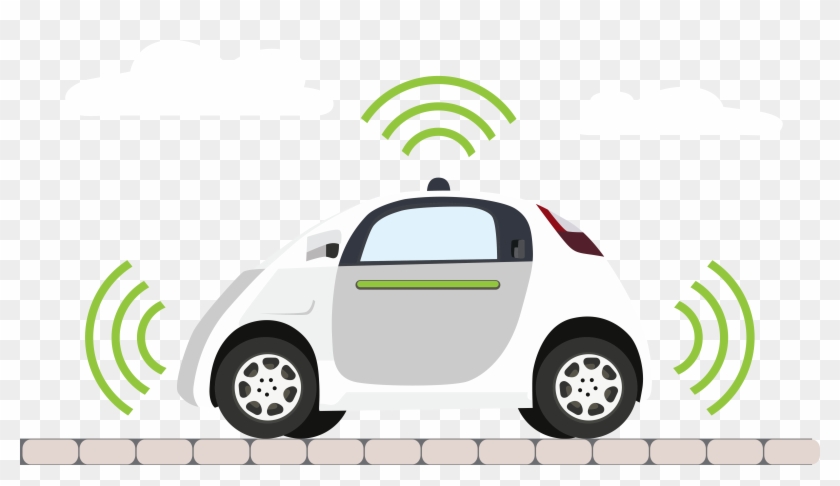 Is Driver-less Car System Racist - Self-driving Car Clipart